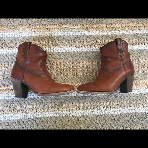 Frye Western Ankle Boots - Picture 3 of 8